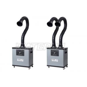 80w Or 200w Solder Fume Extractor , Solder Smoke Absorber For Dust Collector