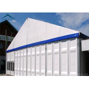 10x25m 25x40m Large Tent With Aluminium Material Glass Door Orange Black