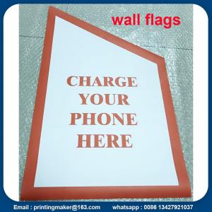 Custom PVC Wall Flags and Banners with Flagpole