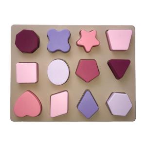 China Silicone Educational Toys DIY Geometry 3D Jigsaw Puzzle Customized supplier