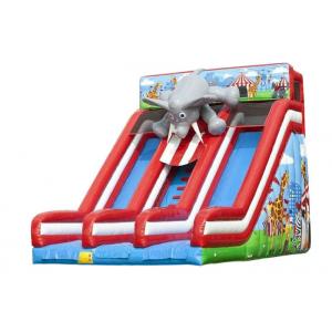 China Elephant Backyard Large Inflatable Commercial Slide For Kids EN14960 BV supplier