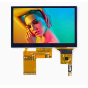 China 4.3 polegadas IPS LCD 480 * 272 capacitivo touch screen interface RGB 40 pin LCD módulo supplier