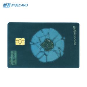 China Customized Metal Smart Card With Chip Magstripe Fingerprint Access Control supplier