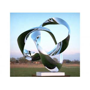 Custom Size Mirror Polished Stainless Steel Sculpture Modern Art Sculpture