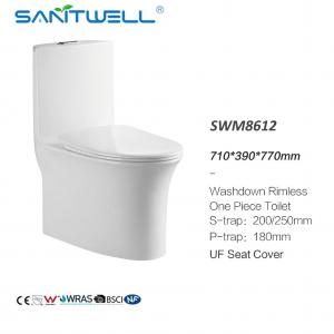 Sanitary Ware Chaozhou SWM8612 Bathroom Ceramic Tornado one piece Toilet