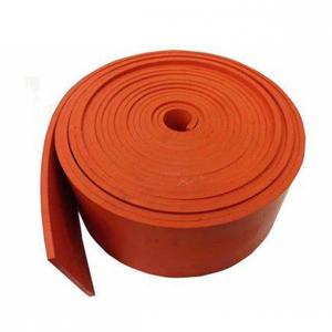 Duro 40 Natural Rubber Skirting Orange Red Rubber Conveyor Skirtboard