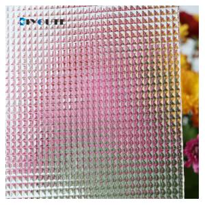 China Fluted Frosted Glass 10mm 12mm For Partition Walls Reeded supplier