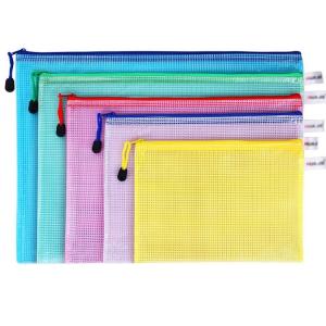 Customized Zip Lock PVC Envelope File Folder A4 Pouch for Document Bag at Competitive