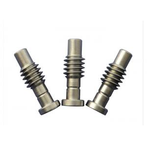 China 1 Lead  Steel Worm Gear Screw Worm And Pinion Gear 0.5 Module DIN 3974 / 9 supplier