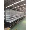 China Customized supermarket fruit vegetable chiller, open face refrigerated display wholesale