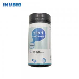 China Pond / Fish Tank Drinking Water Test Strips Water Quality Testing 5 Parameters supplier