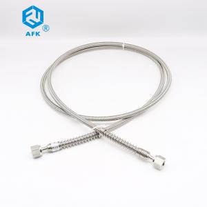 1/4 NPTF Stainless Steel 316 High Pressure Flexible Hydraulic Oxygen Natural Gas Filling Hose Pipe