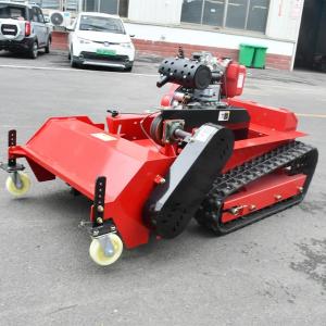 China Agricultural Tractor Lawn Mower Flail Mower Hammer Crawler Lawn Mower 800mm Cutting Width supplier