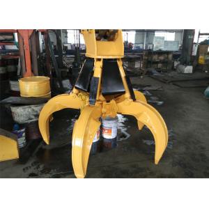 China Rotate Hydraulic Orange Peel Grapple for PC220 Excavator Attachment supplier