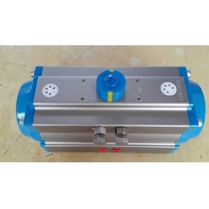 rack and pinion type pneumatic actuator cylinder for valve
