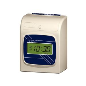 LCD Electronic Employee Attendance Digital Time Recorder Desktop Time Punch Card Machine