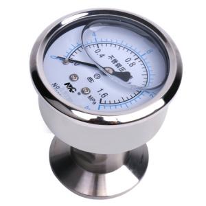 YNTP-60BFZ 1.6 Bar Stainless Steel Pressure Gauge 65mm Pointer Pressure Gauge