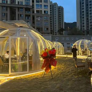 China Rain Resistance Party Bubble Tent Bubble Camping Tent For Villas Camping supplier