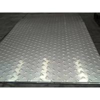 China SS201 1mm Pattern Steel Plate Anti Skid Diamond Plate Sheet Metal on sale