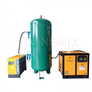 Powerful Ancillary Equipment 7.5KW / 10HP Screw Air Compressor Set