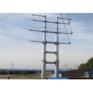 China Transmission Power Line Tower, Electric Transmission Line Steel Tubular Tower Utility Poles supplier