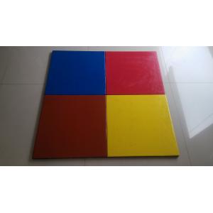 outdoor/indoor recycle pure color surface EPDM rubber flooring brick