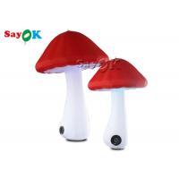 China Red 2m Oxford  Inflatable Mushroom Model For Advertising on sale