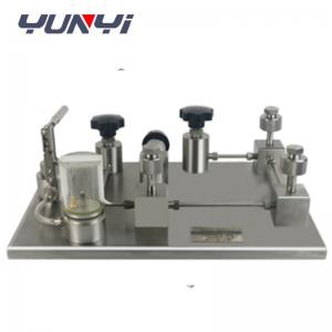 Portable Hand Pump Hydraulic Pressure Gauge Calibrator Comparator