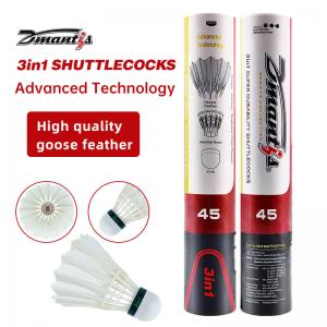 International Brands Cooperated 3in1 Shuttlecock Factory Direct Sale Badminton Shuttlecock Appropriate Speed