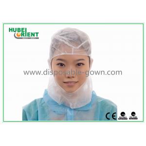 Non-Sterile PP Hood Disposable Shower Cap Light-Weight And Latex Free