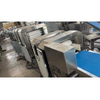 China Automatic Layered Frozen Scallion Pancake Production Line Silver on sale
