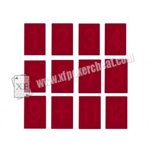 China South Korea Index Cheating Poker Cards For Invisible Ink Glasses supplier