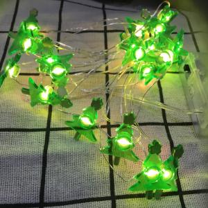 Christmas Themed String Light Decor 6.5FT 20LED Gift Boxes Santa Claus Christmas Trees Warm White Lights for Party/Birthday
