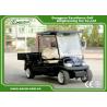 Black Color Lifted Beverage Food Golf Cart 48V 2 Passenger Hotel Buggy Car