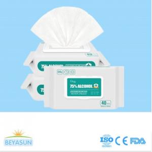 75% Alcohol Hand Disinfectant Disposable Wet Wipes For Daily Home Anti Virus