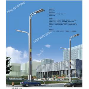 11Meter Iron galvanized  time control metal halide octangular road street light pole with cross arm