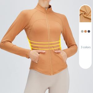 China Slim Fit Nylon Women Sports Jacket Full Zipper Horse Riding Jackets supplier