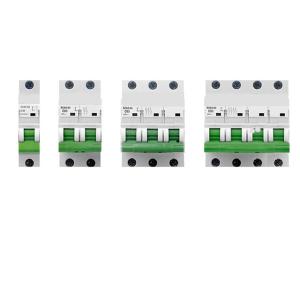 China Preço baixo Max Current 125 interruptor diminuto elétrico da C.C. MCB do circuito breake1 Polo 2 Polo 4 Polo do ampère para os painéis solares supplier
