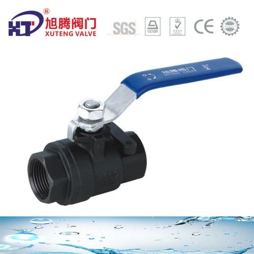 2-PC Screwed End Ball Valve CE APPROVED with GB/T12237 Standard and Customized Request