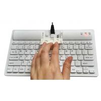 China 4.0 Bluetooth wireless washable keyboard with 77 keys and embedded battery on sale