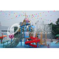China Funnuy Kids' Water Playground For Children Play Area / Equipment Floor Space 9.5*6.5m on sale