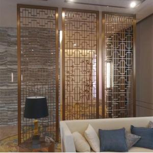 Plain Weave Stainless Steel Partition Perforated Indoor Divider Screen
