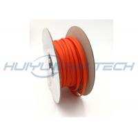 China Red Color High Temp Braided Sleeving For Wire / Hose / Cable Harness Protection on sale