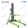 China Portable Manual Material Lift with Swivel Locks Manually operated wholesale