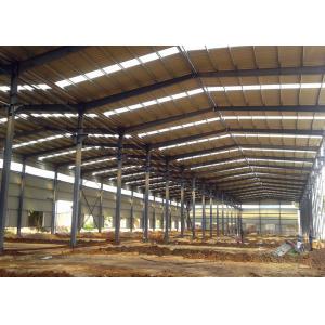 China Industrial Prefabricated Structural Steel Framing Warehouse Construction supplier