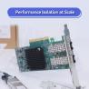 China Dual Port QSFP28 Mellanox 100gbe Network Card Datasheet Adapter MCX516A-CDAT PCIe 4.0 X16 Tall Bracket wholesale