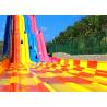 China Commercial Young Adult High Speed Water Slide Racing With Mat wholesale