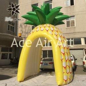 China cheap vivid inflatable promotion booth inflatable pineapple tent on sale 