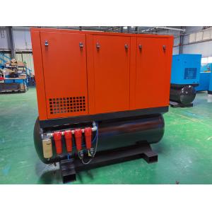 China 16bar Rotary Screw Air Compressor 4 In 1 Compact Variable Speed With Air Tank supplier