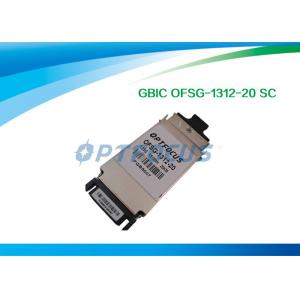 China Duplex Single Mode SFP Optical Transceiver 1.25G GBIC - LX Optical Transceiver Module 1310nm 20KM SC supplier